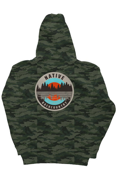 Native Backcountry heavyweight pullover hoodie